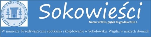 Numer 2 Sokowieści.Czasopismo lokalne Sokołowska